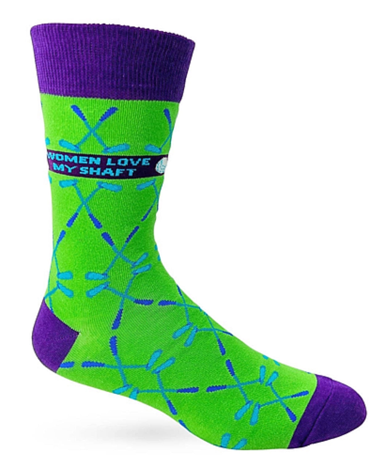 FABDAZ BRAND MEN’S GOLF SOCKS ‘WOMEN LOVE MY SHAFT’ - Novelty Socks for Less