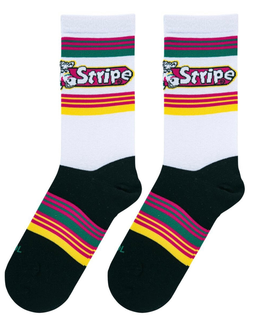 FRUIT STRIPE GUM Ladies Socks COOL SOCKS Brand - Novelty Socks for Less