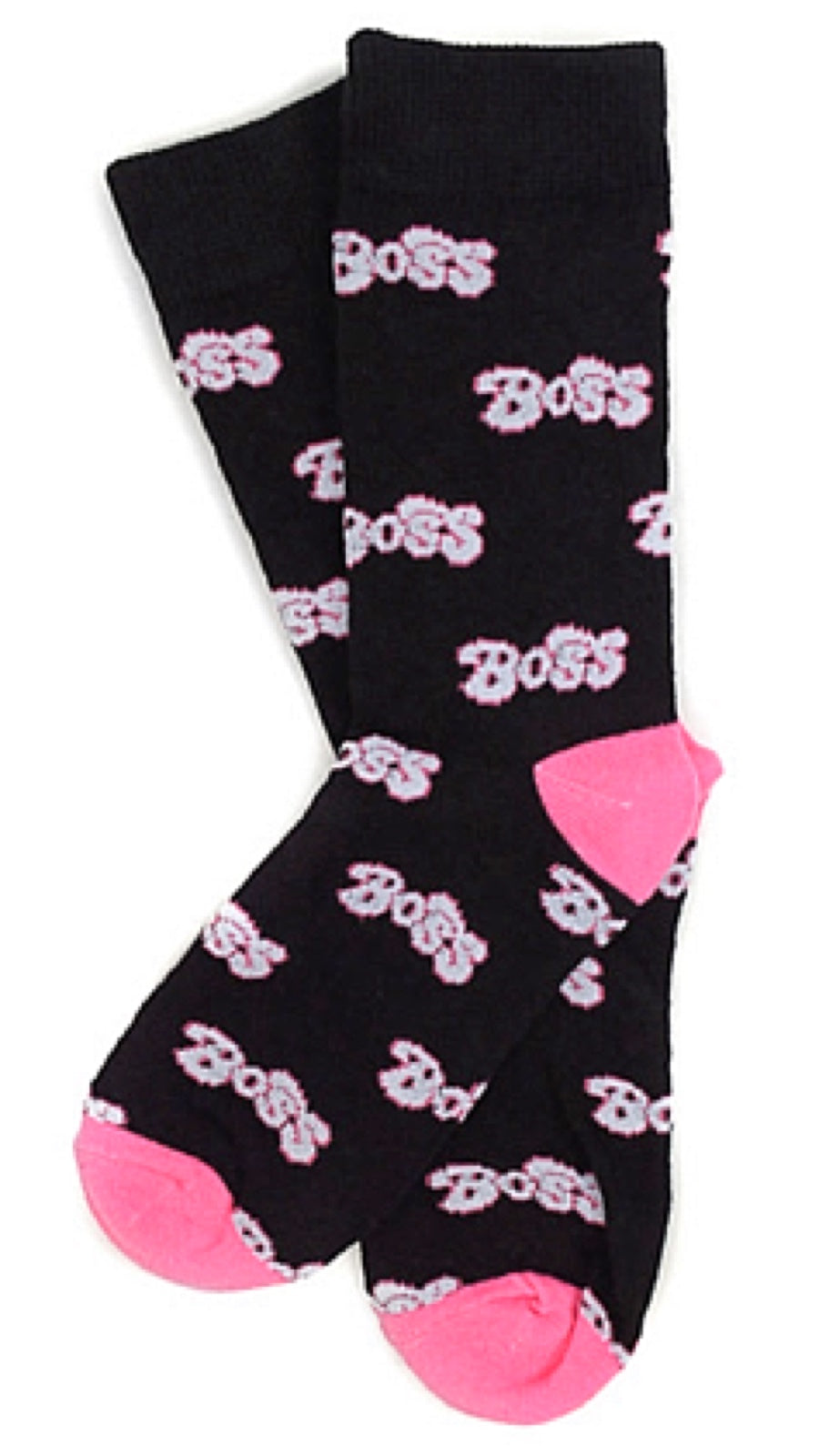 PARQUET BRAND LADIES ‘BOSS’ SOCKS - Novelty Socks for Less