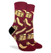 GOOD LUCK SOCK Brand Ladies PANCAKES & BACON Sock - Novelty Socks for Less
