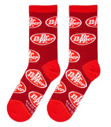 DR. PEPPER Soda Ladies Socks COOL SOCKS Brand - Novelty Socks for Less