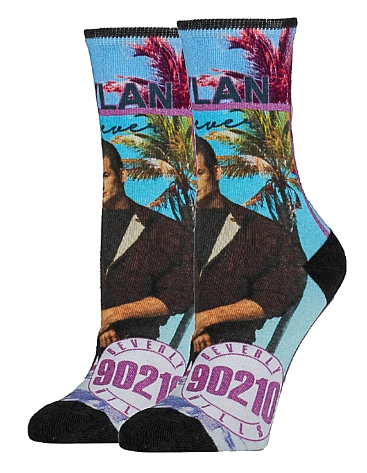 BEVERLY HILLS 90210 Ladies ‘FOREVER DYLAN’ - Novelty Socks for Less