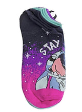 DISNEY Ladies 5 Pair LILO & STITCH No Show Socks ‘HERE COMES TROUBLE’ - Novelty Socks for Less