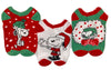 PEANUTS LADIES CHRISTMAS 3 PAIR OF CUSHION ANKLE SOCKS - Novelty Socks for Less