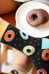 SOCKS N SOCKS Ladies DONUTS Socks - Novelty Socks for Less