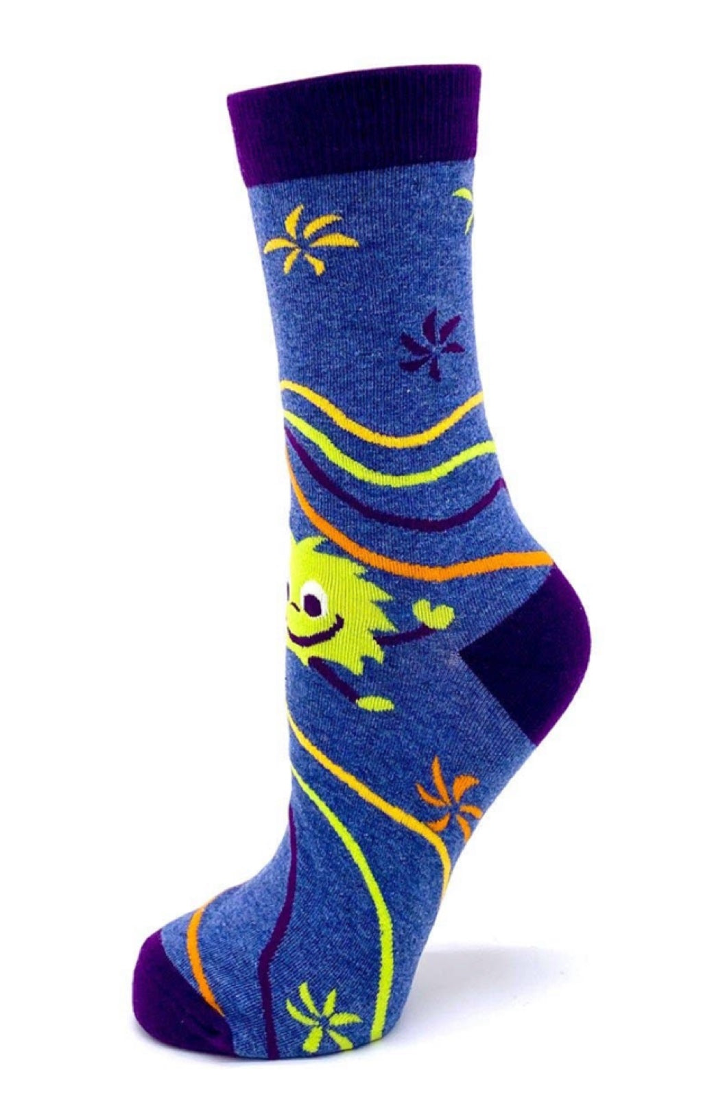 FABDAZ Brand Ladies MOTHER FUCKIN’ POSITIVE VIBES Socks - Novelty Socks for Less
