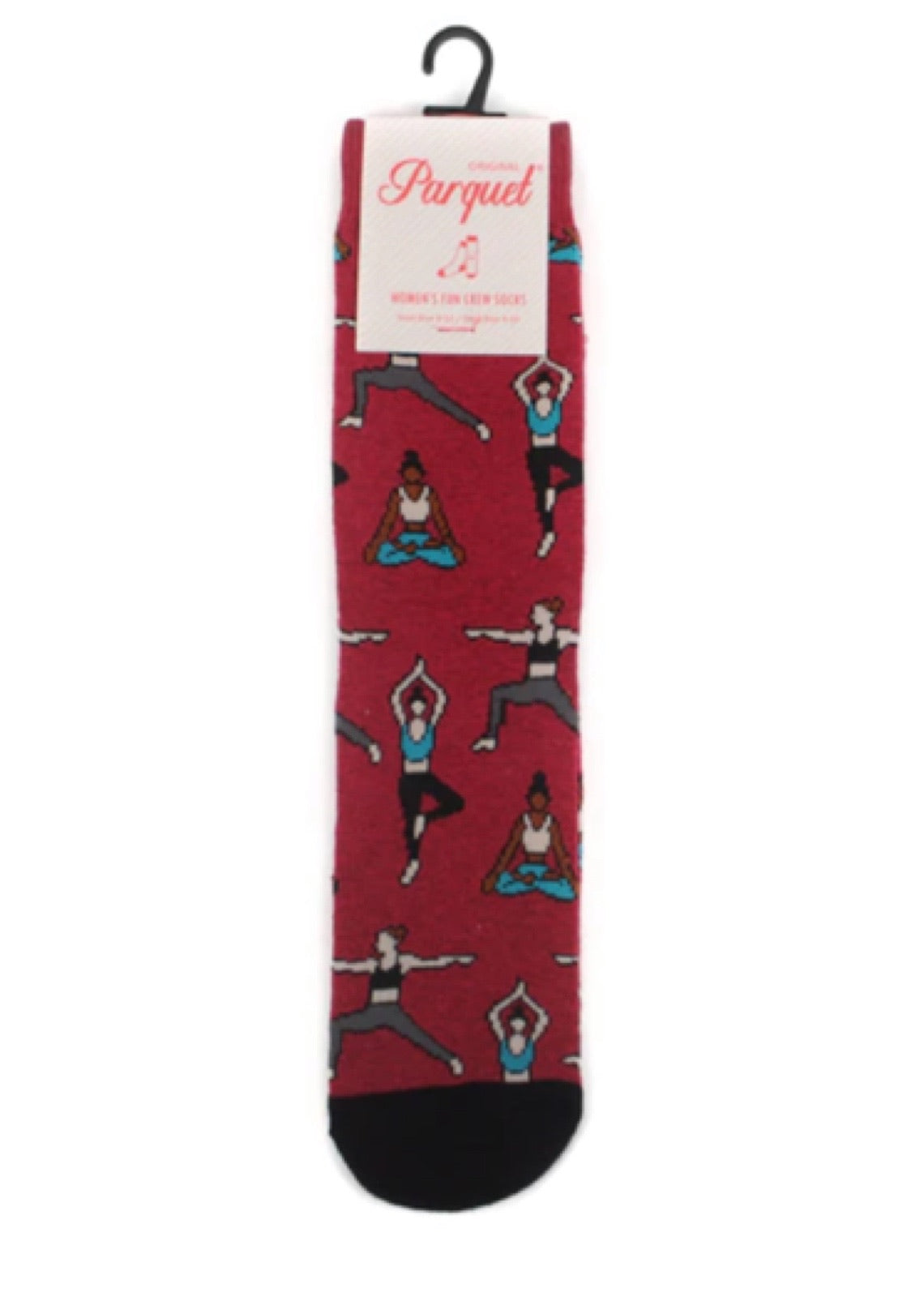PARQUET BRAND LADIES YOGA PATTERN - Novelty Socks for Less