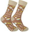 FUNATIC Brand Unisex ‘GET MY COFFEE WRONG, I CUT YOU’ Socks - Novelty Socks for Less