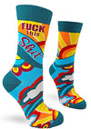FABDAZ Brand Ladies FUCK THIS SHIT Socks - Novelty Socks for Less