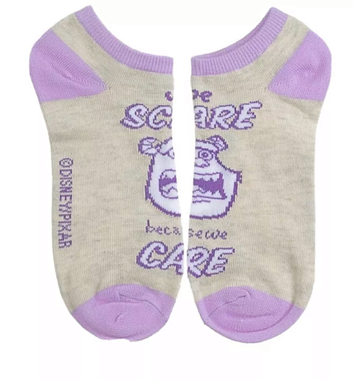 DISNEY MONSTERS INC. Ladies 5 Pair Ankle Socks BIOWORLD BRAND - Novelty Socks for Less