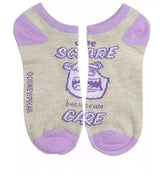 DISNEY MONSTERS INC. Ladies 5 Pair Ankle Socks BIOWORLD BRAND - Novelty Socks for Less