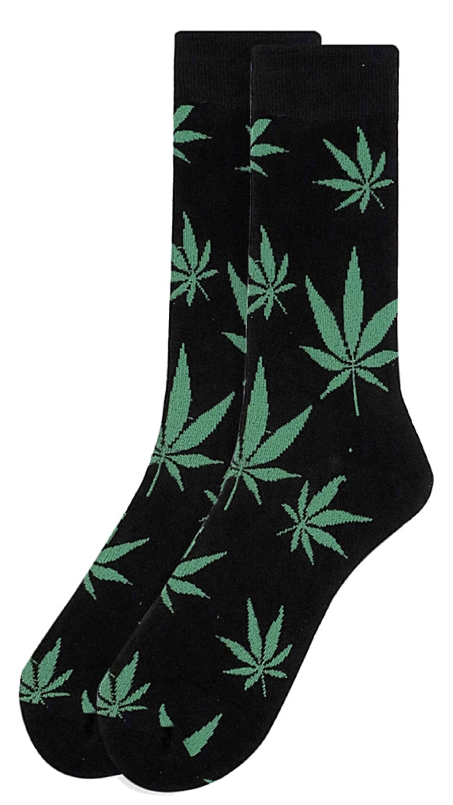 PARQUET BRAND Men's MARIJUANA POT LEAF WEED Socks (CHOOSE COLOR) - Novelty Socks for Less