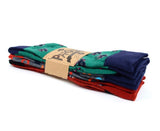 PARQUET BRAND Men’s 3 Pair Of Socks OCTOPUS, CATS - Novelty Socks for Less