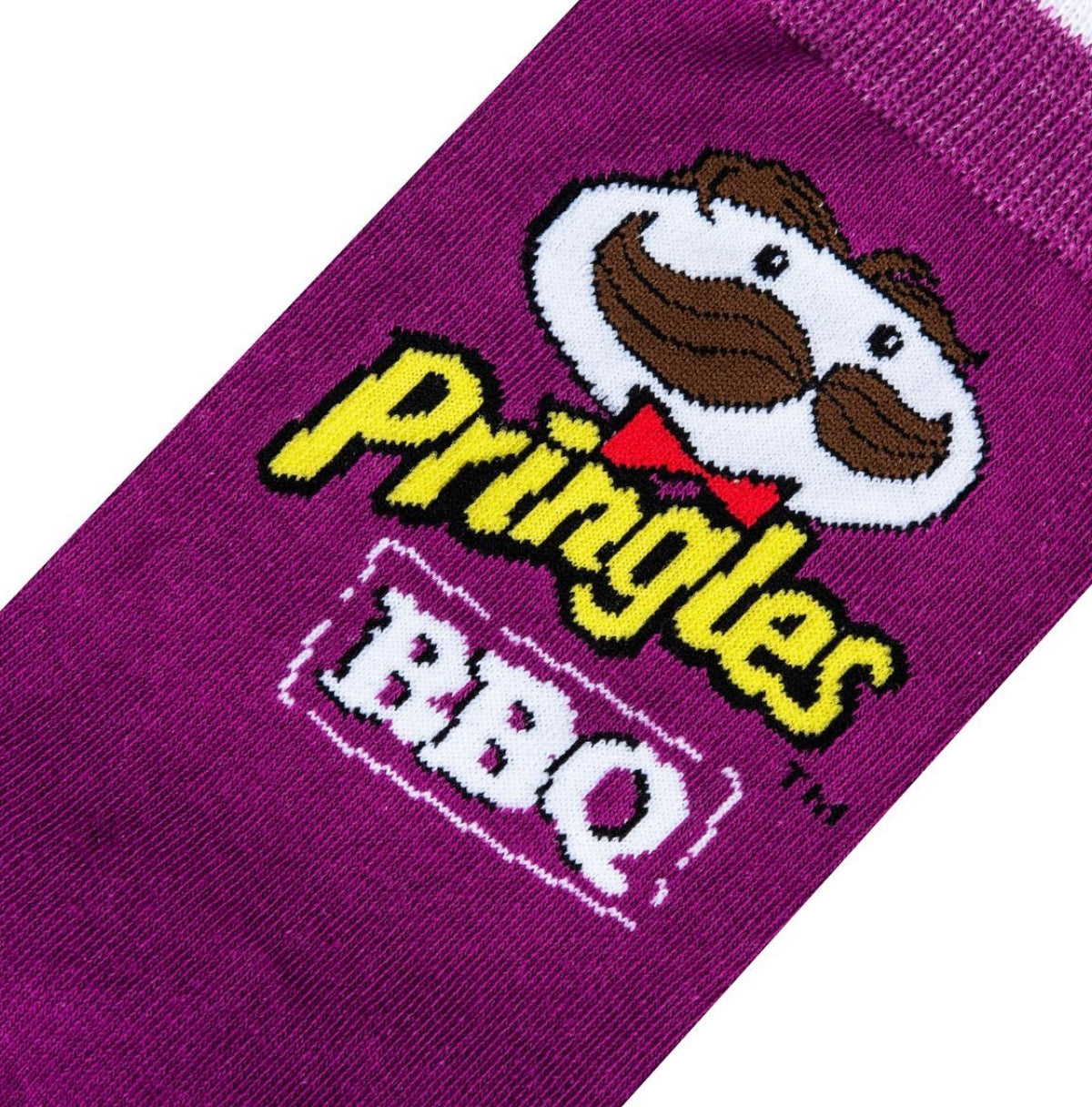 PRINGLES CHIPS BBQ Men’s Socks COOL SOCKS Brand - Novelty Socks for Less