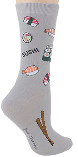 FOOT TRAFFIC BRAND LADIES SUSHI SOCKS - Novelty Socks for Less