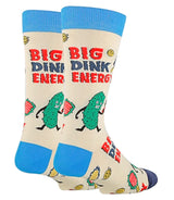 OOOH YEAH Brand Men’s PICKLEBALL Socks ‘BIG DINK ENERGY’ - Novelty Socks for Less