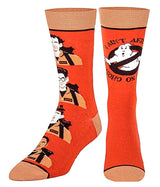 GHOSTBUSTERS MEN’S SOCKS ‘I AIN’T AFRAID OF NO GHOST’ ODD SOX BRAND - Novelty Socks for Less