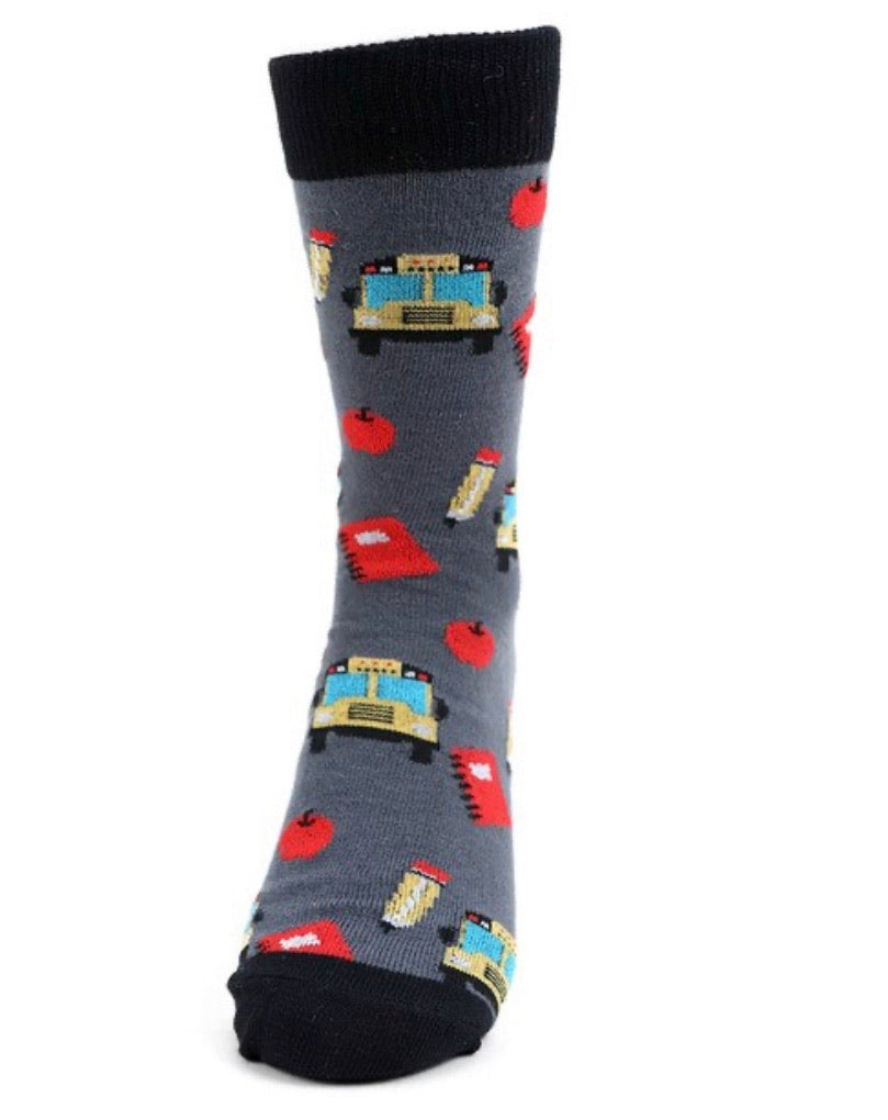 PARQUET BRAND Ladies SCHOOL TEACHER Socks - Novelty Socks for Less