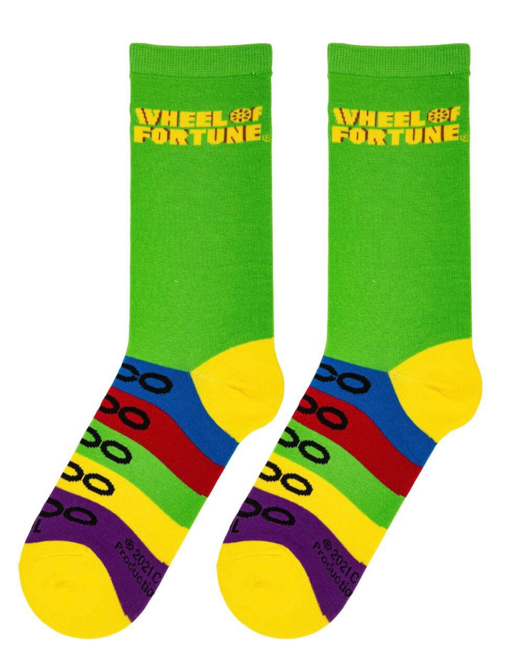 WHEEL OF FORTUNE Ladies Socks COOL SOCKS Brand - Novelty Socks for Less