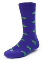 Parquet Brand Men’s ALLIGATORS Socks - Novelty Socks for Less