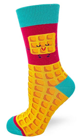 FABDAZ Brand Ladies ‘DON’T BE A TWATWAFFLE’ Socks - Novelty Socks for Less