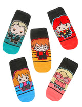 HARRY POTTER Ladies 5 Pair Of No Show Socks - Novelty Socks for Less