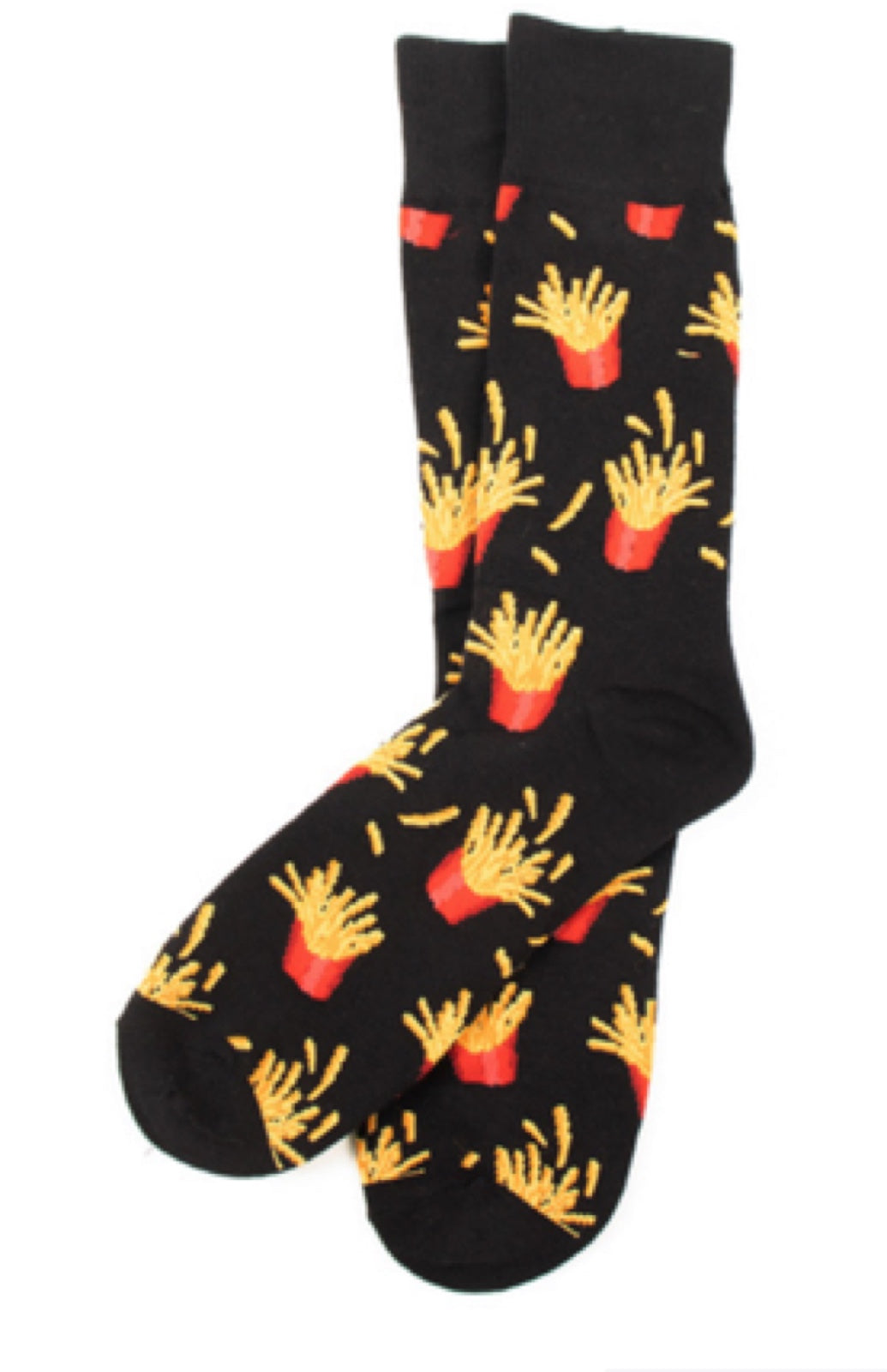 PARQUET Brand Men’s FRENCH FRIES Socks - Novelty Socks for Less