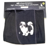 URBAN ATHLETICS Ladies SHIH TZU High Rise Leggings With Pockets E&S Pets - Novelty Socks for Less