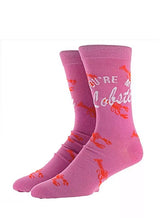 FRIENDS TV SHOW Men’s 5 Pair Socks ‘YOU’RE MY LOBSTER’ BIOWORLD Brand - Novelty Socks for Less