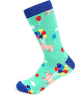 Parquet Brand Ladies FLYING PIGS Socks - Novelty Socks for Less