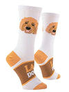 LABRADOODLE Dog Ladies Socks COOL SOCKS Brand - Novelty Socks for Less