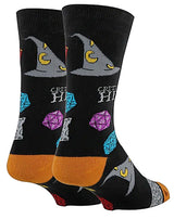 OOOH YEAH Brand Men’s DUNGEON MASTERS Socks - Novelty Socks for Less