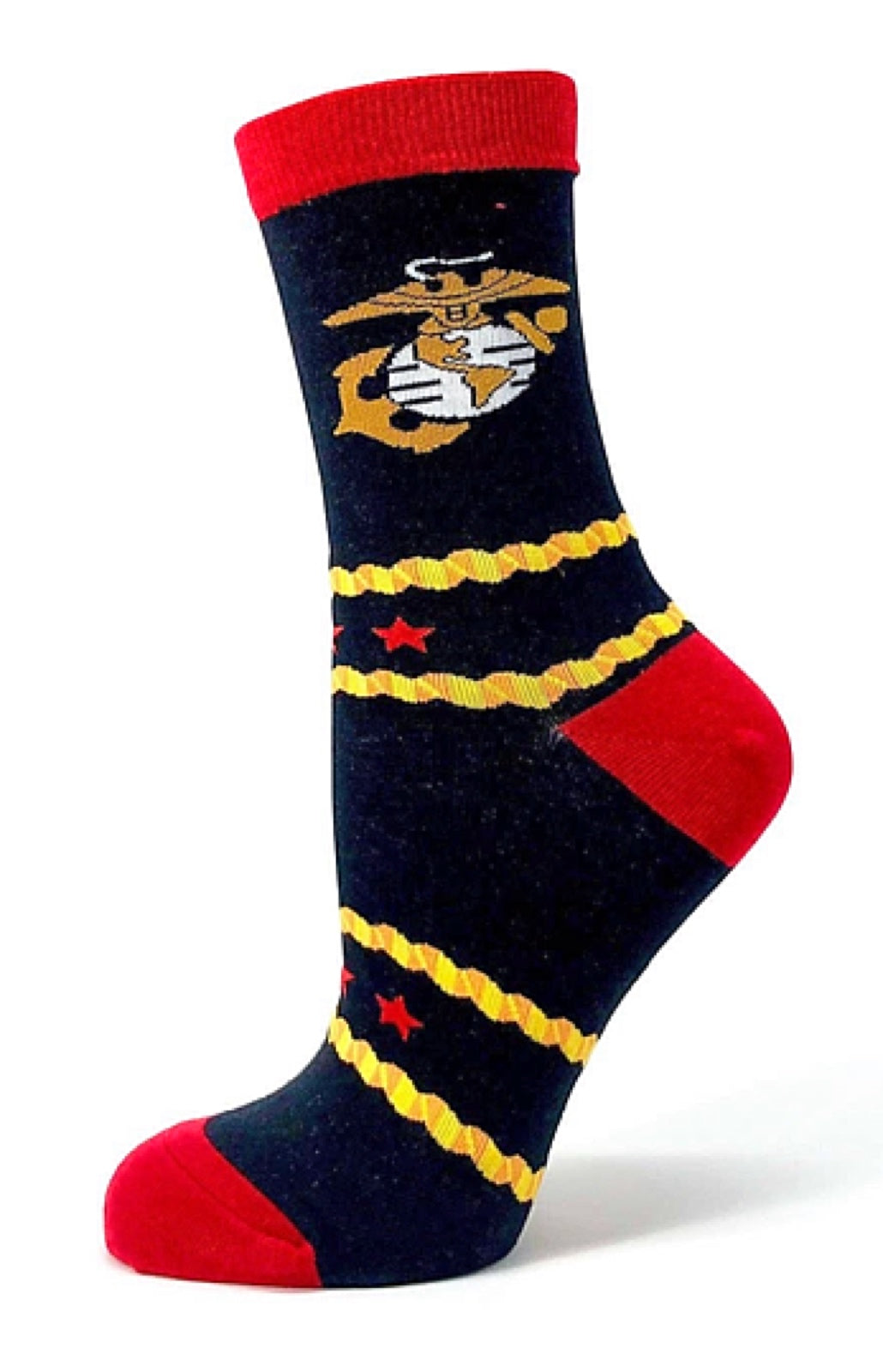 FABDAZ Brand Ladies MY FAVORITE MARINE CALLS ME MOM Socks - Novelty Socks for Less