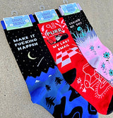 GROOVY THINGS Brand Ladies ‘LOSING MY SHIT’ Socks - Novelty Socks for Less