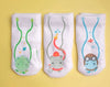 SQUID SOCKS Brand Unisex INFANT/TODDLER 3 Pair Of STAY ON Socks ‘CALEB COLLECTION’ - Novelty Socks for Less