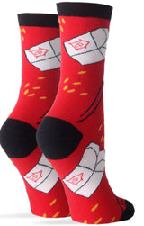 OOOH YEAH Brand Ladies FORTUNE COOKIES Socks - Novelty Socks for Less