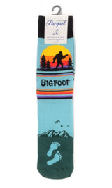 PARQUET BRAND Mens’s BIGFOOT Socks - Novelty Socks for Less