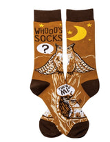 PRIMITIVES BY KATHY‘WHOOOS SOCKS’ WITH OWL - Novelty Socks for Less