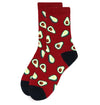 Parquet Brand Ladies AVOCADOS Socks - Novelty Socks for Less