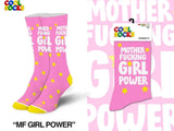 COOL SOCKS Brand Ladies MOTHER FUCKING GIRL POWER Socks - Novelty Socks for Less