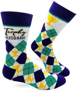 FABDAZ BRAND MEN’S TROPHY HUSBAND SOCKS - Novelty Socks for Less