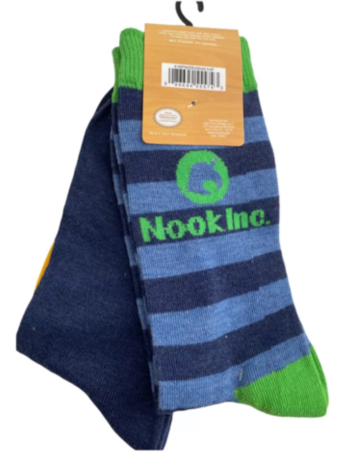ANIMAL CROSSING Men’s 2 Pair Of Socks - Novelty Socks for Less