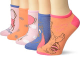 WINNIE THE POOH Ladies 5 Pair Of No Show Socks ‘SILLY OLD BEAR’ - Novelty Socks for Less