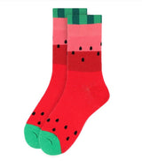 PARQUET BRAND Ladies WATERMELON Socks - Novelty Socks for Less