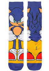 SONIC THE HEDGEHOG Men’s 360 Crew Socks BIOWORLD Brand - Novelty Socks for Less