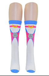 SAILOR MOON Ladies Crew Socks - Novelty Socks for Less