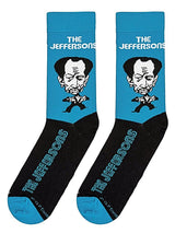 THE JEFFERSONS TV SHOW MEN’S SOCKS COOL SOCKS BRAND GEORGE JEFFERSON - Novelty Socks for Less