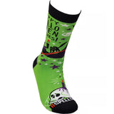 HAPPY HALLOWEEN WITCHES Adult Unisex Socks PRIMITIVES BY KATHY Brand - Novelty Socks And Slippers