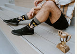 GREATEST OF ALL TIME Men’s G.O.A.T. Socks SOCKSMITH Brand