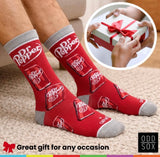 DR. PEPPER Soda Adult Unisex Socks COOL SOCKS Brand Large Feet